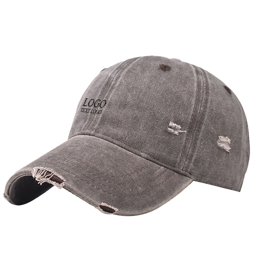 Ripped Distressed Custom Hat 14