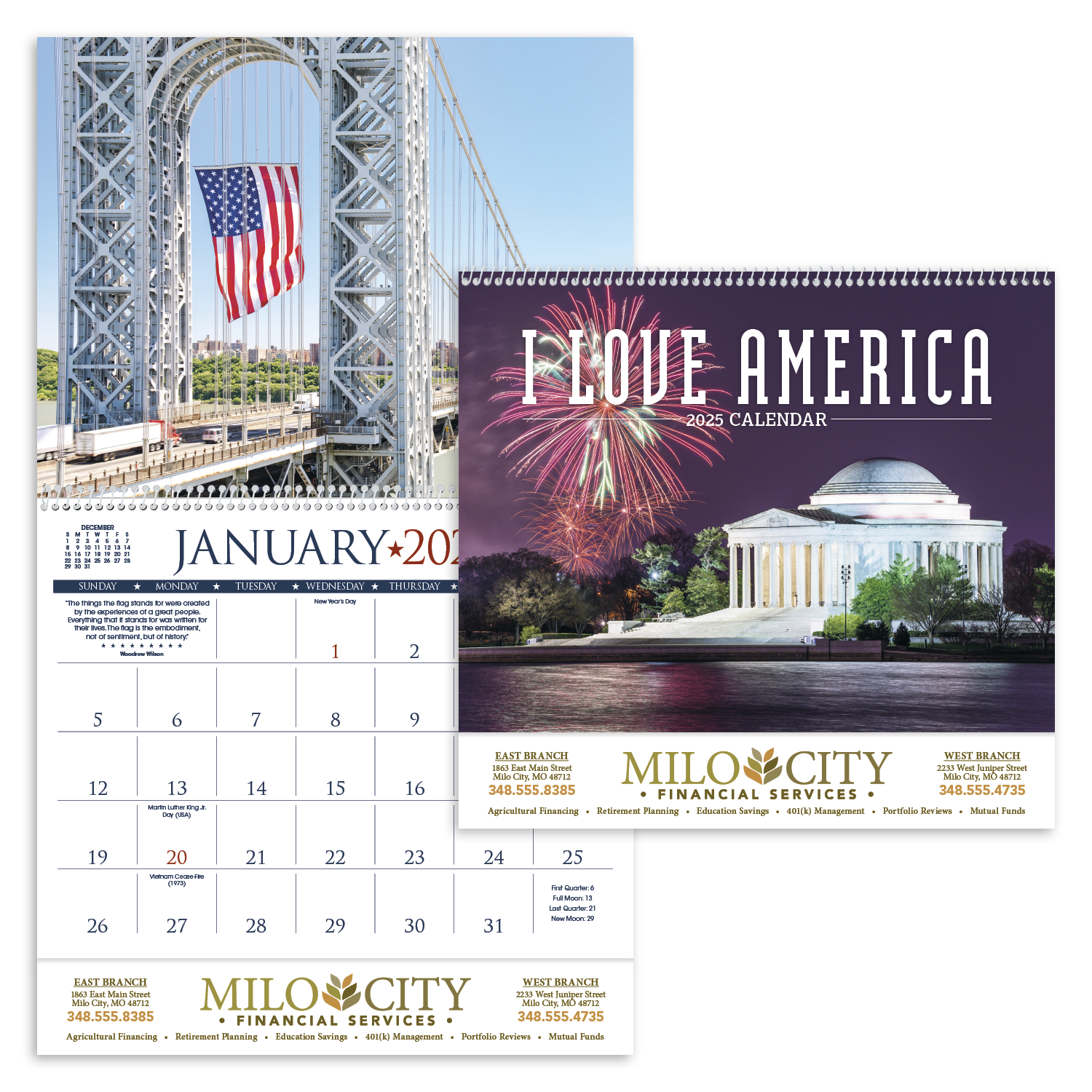 Triumph® Calendars I Love America Calendar 23