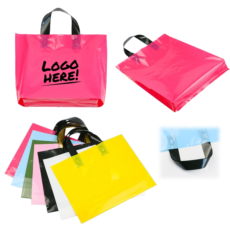 Plastic Grocery Tote Bag 1