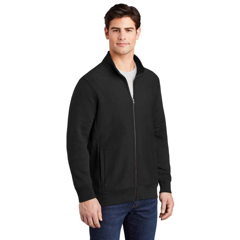 Sport-Tek Super Heavyweight Full-Zip Sweatshirt, custom hoodie or sweatshirt with logo imprint 6