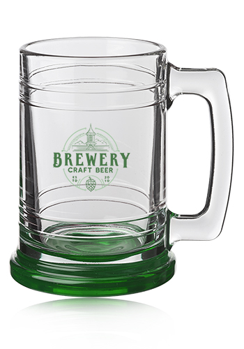 15 oz. Libbey Maritime Glass Beer Mugs 2