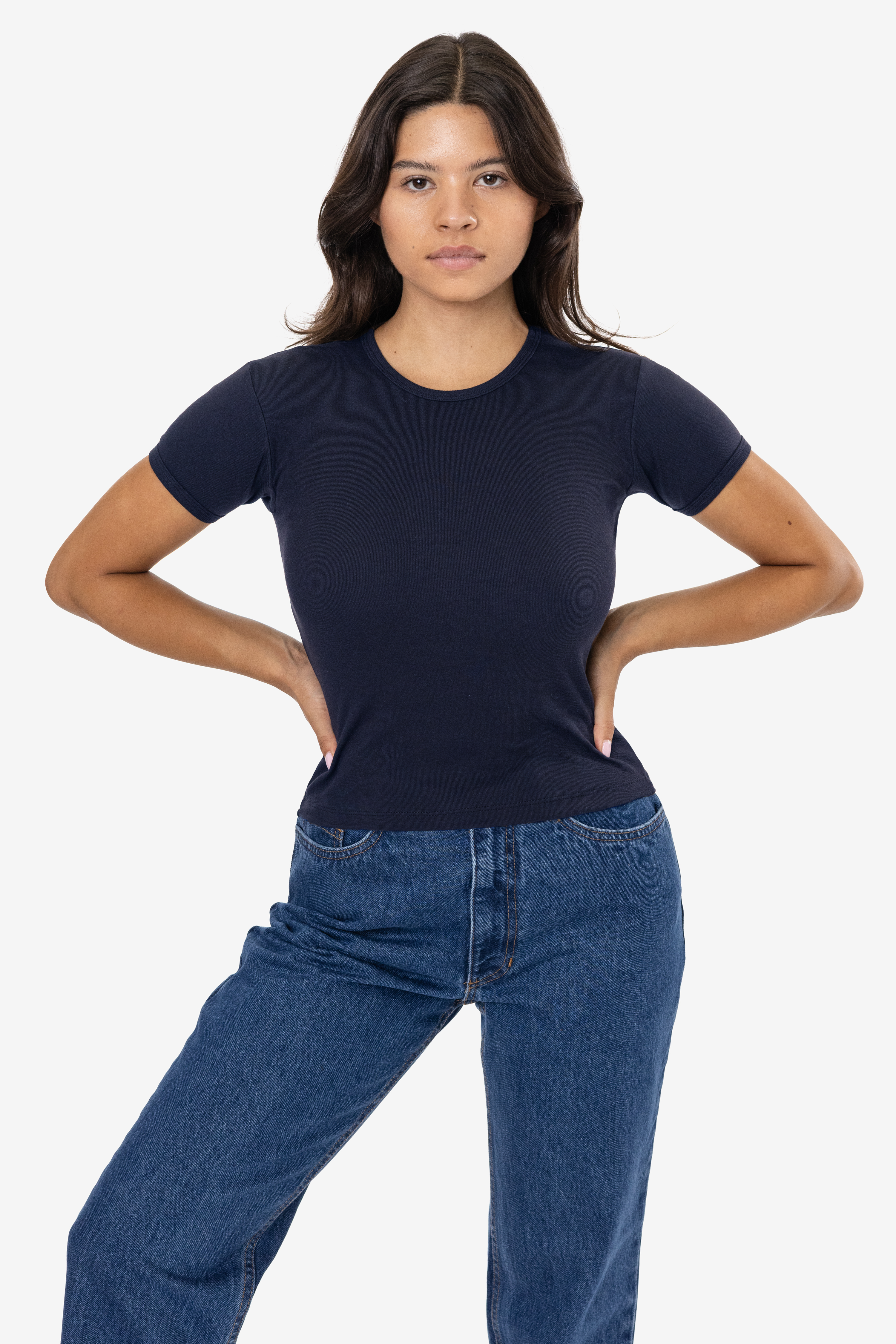 BABY RIB CLASSIC CREW NECK TEE 13