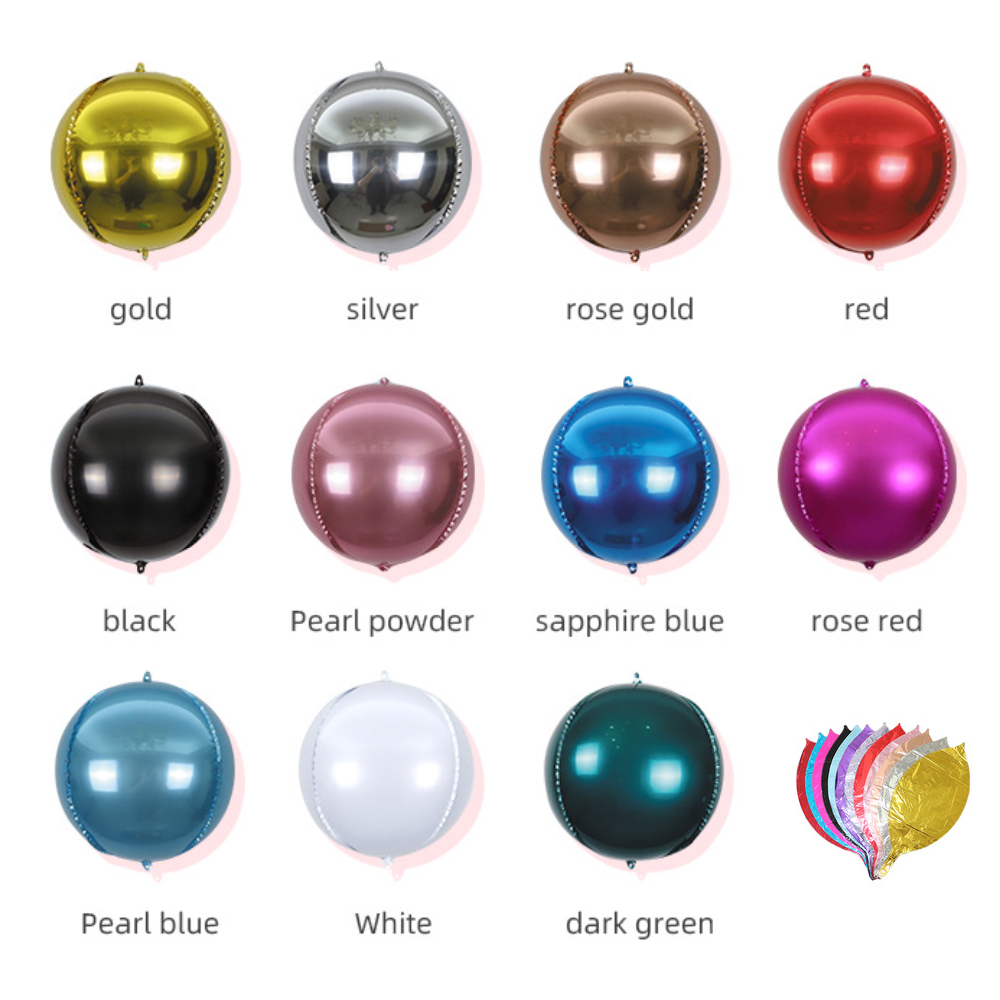 18 Inch Round Shape Foil Mylar Balloon 4