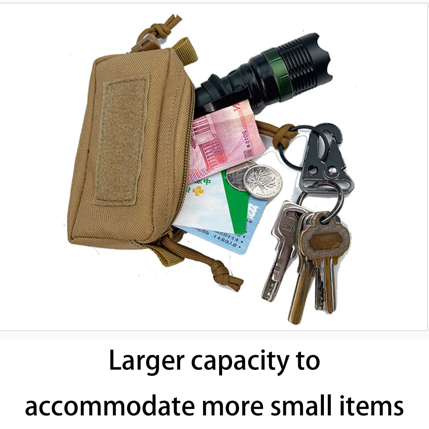 Oxford Outdoor carry-on zippered small key bag 4