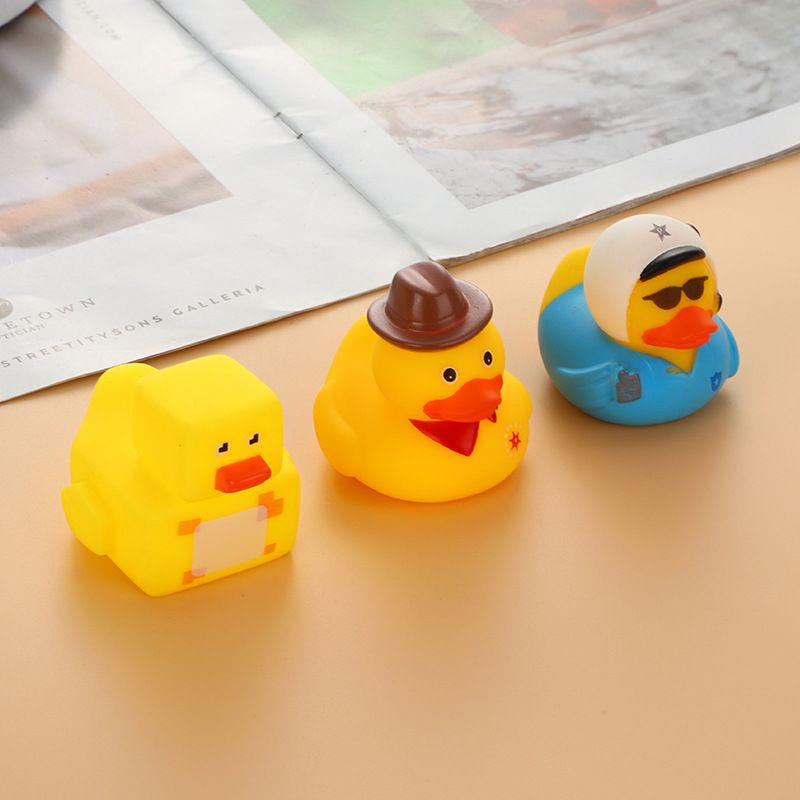 Yellow Rubber Duck Baby Bath Toys 5