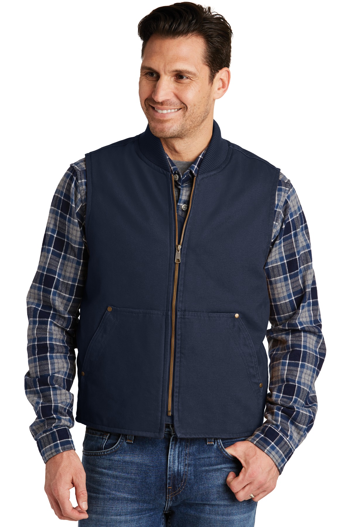 CornerStone Washed Duck Cloth Vest. CSV40 13