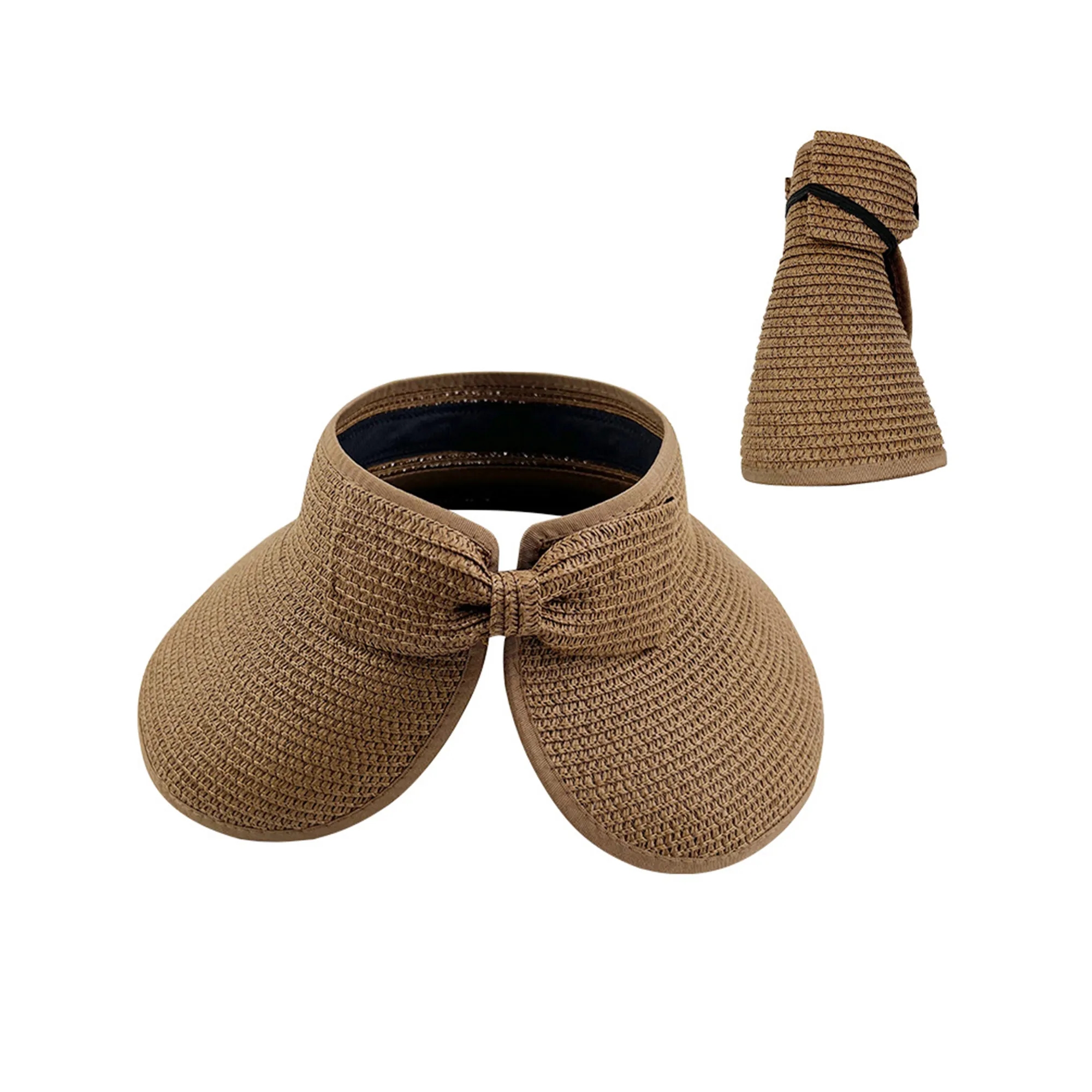 Foldable Beach Sun Straw Hat Outdoor Caps 5