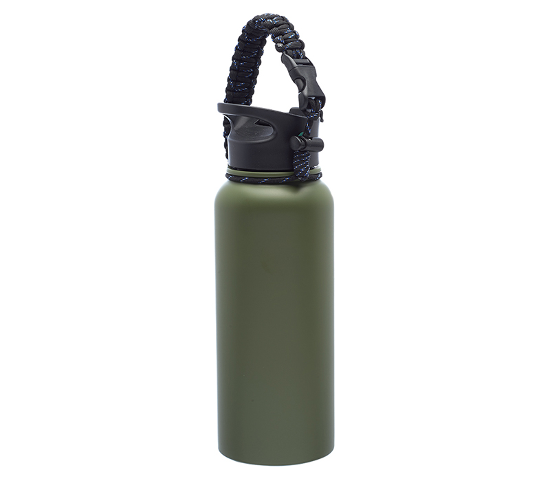 Stainless Steel Water Bottles with Carrying Strap, 34 oz. 3