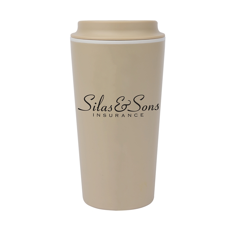 Kenzie 16 oz. Double Wall Recycled Polypropylene Coffee Tumbler 22