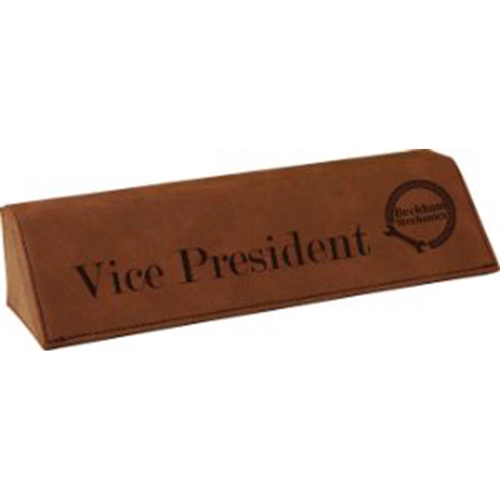 Leatherette Desk Wedge 2