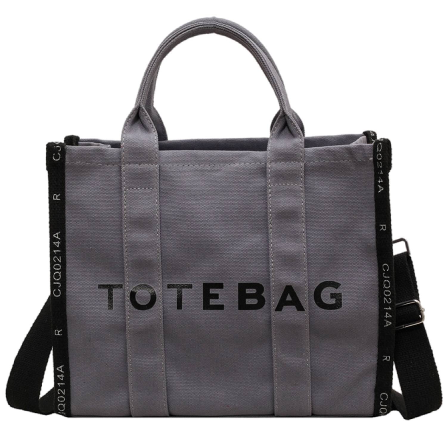 Canvas Crossbody Bag Trendy Printed Tote 4