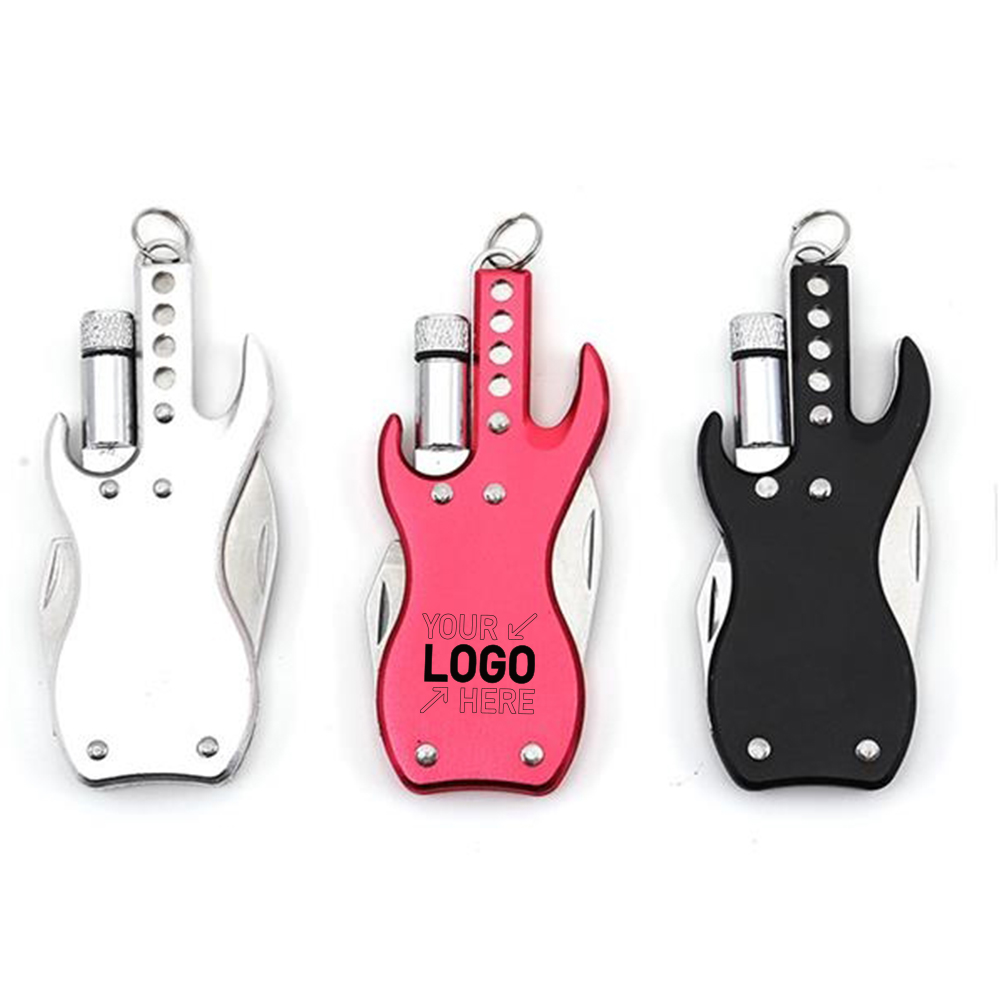 Mini combination pliers folding knife with LED lights Bottle 2