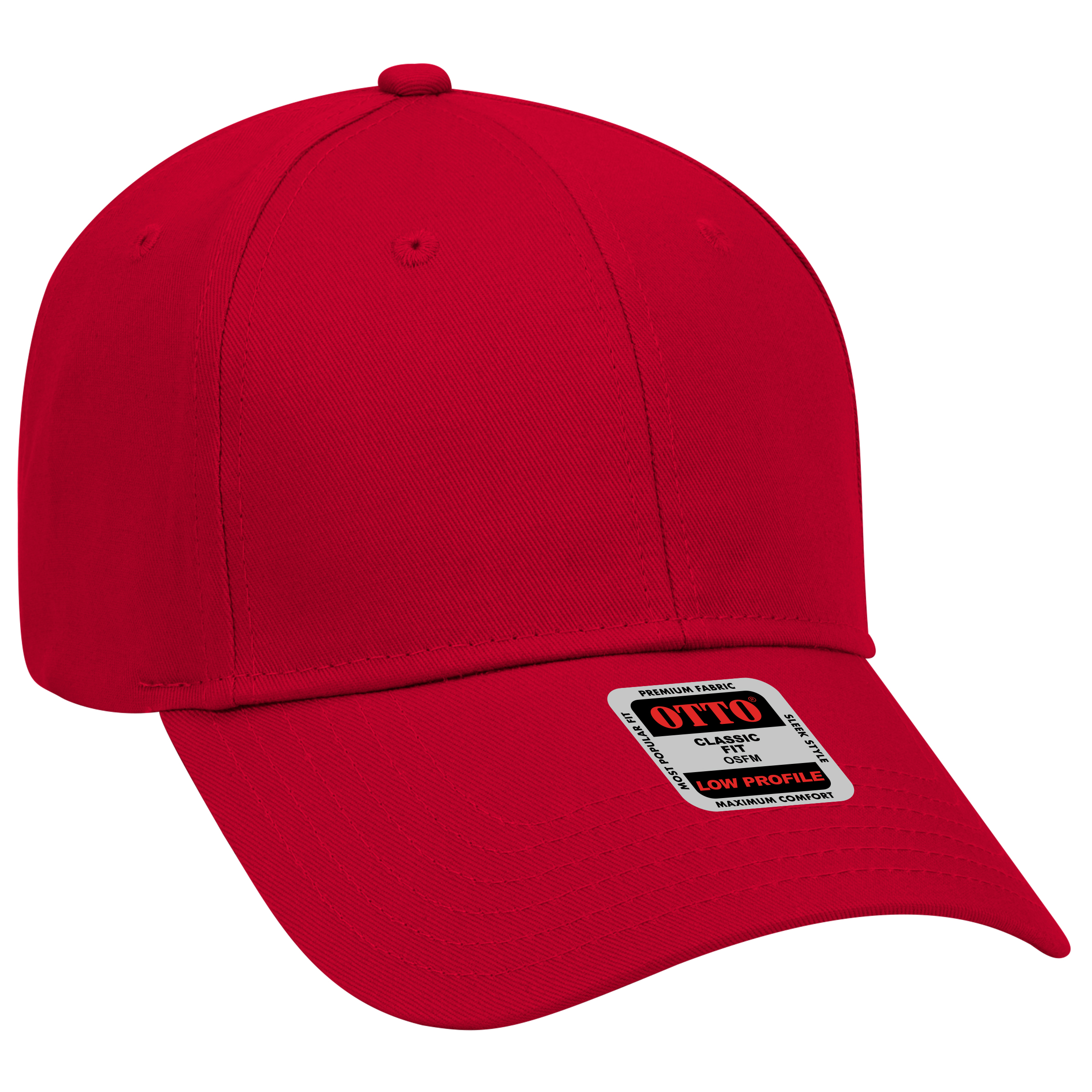 OTTO CAP® 6 Panel Low Profile Baseball Cap 33
