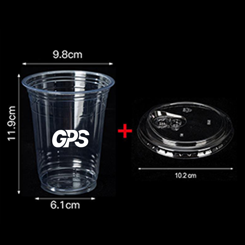 9 OZ. Plastic Disposable PET Cup 3