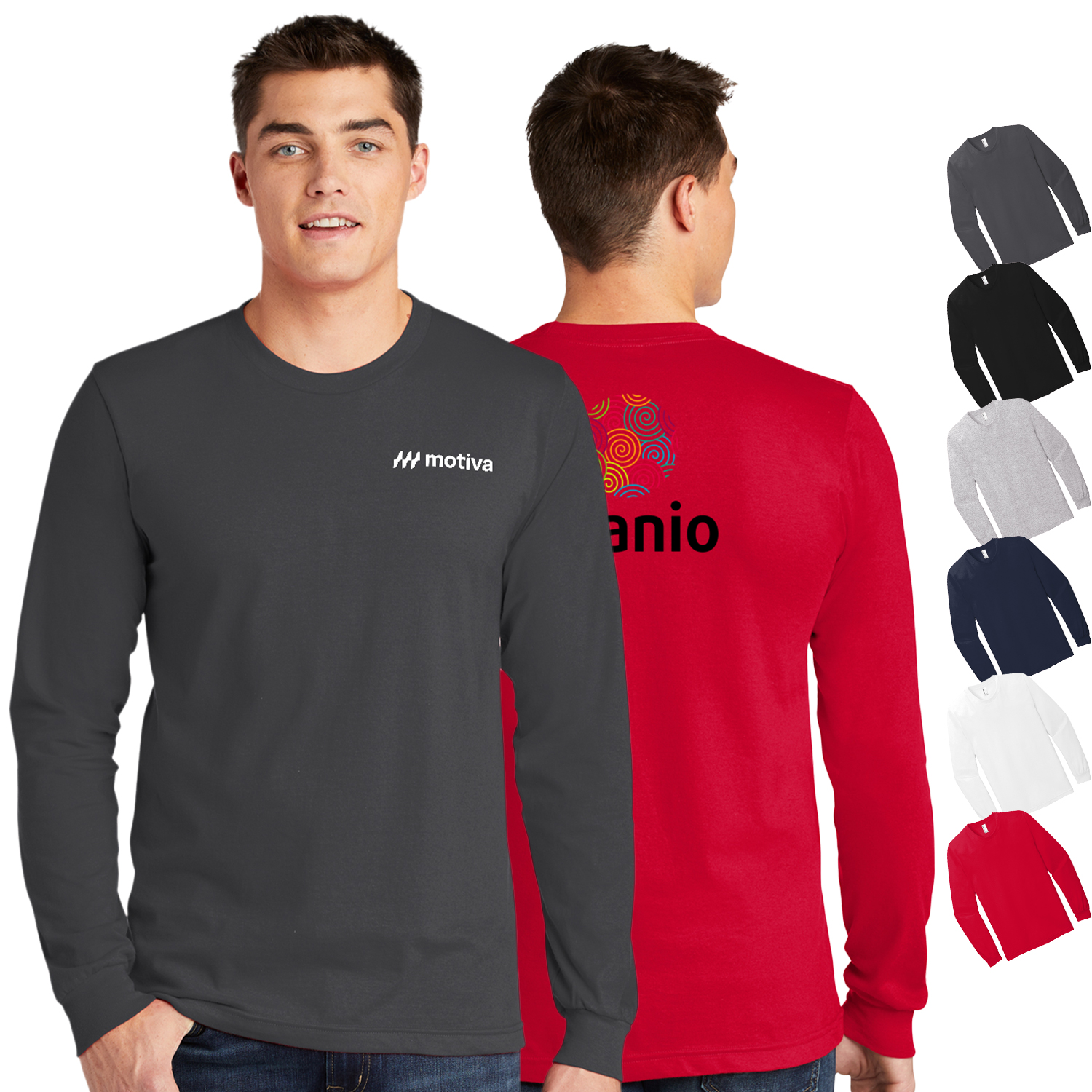American American Apparel ® Fine Jersey Unisex Long Sleeve T-Shirt 3
