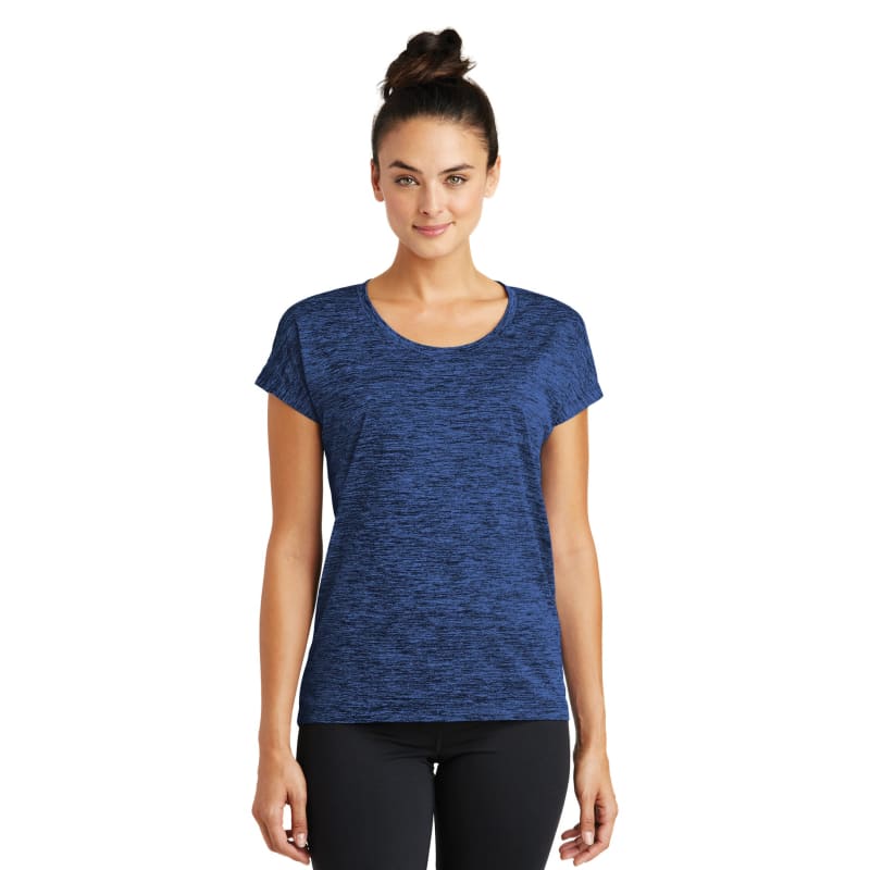 Sport-Tek Women's PosiCharge Electric Heather Sporty Tee. 70