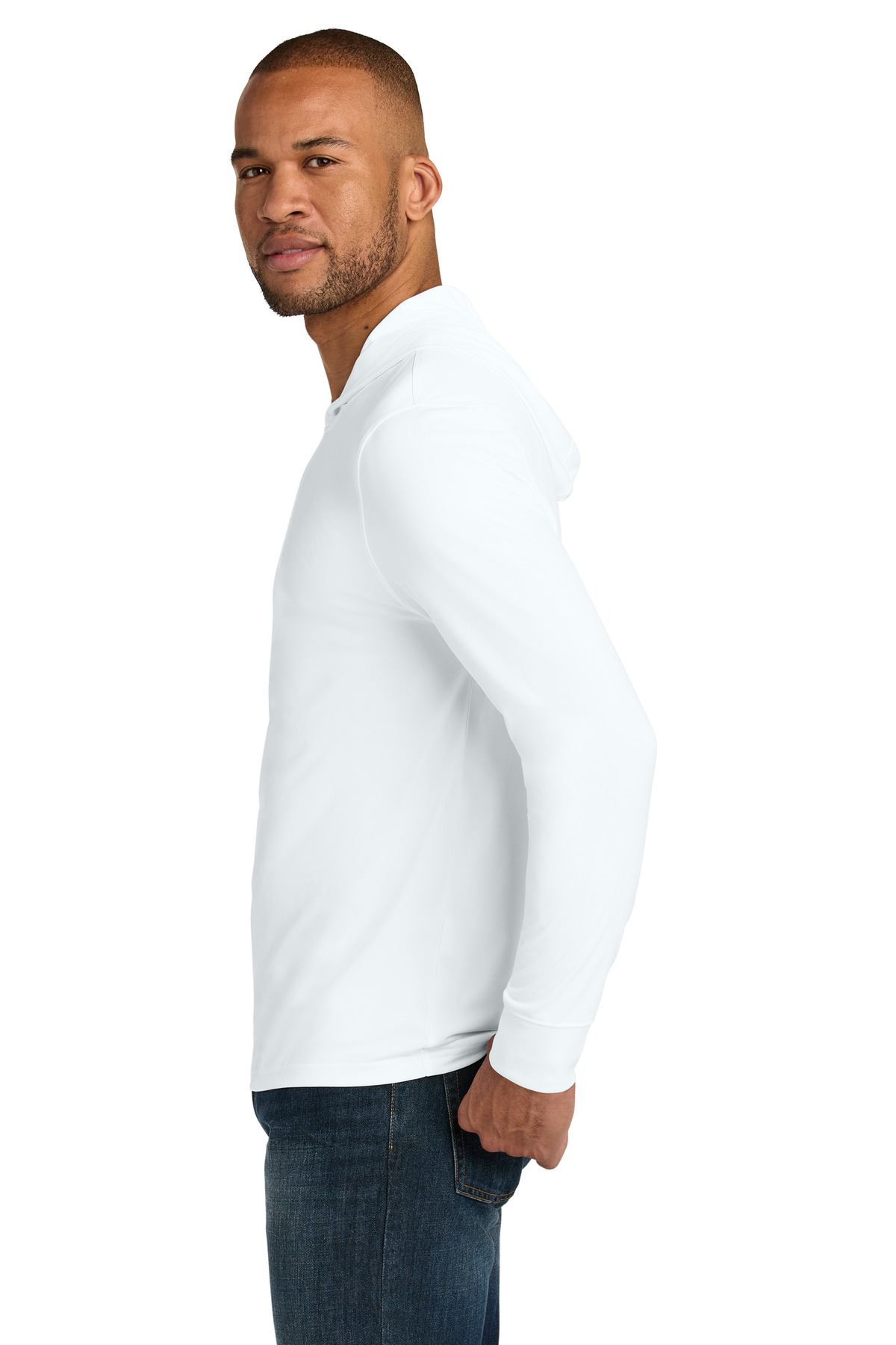 CornerStone Workwear Pro Long Sleeve Hooded Tee CS440LSH 33