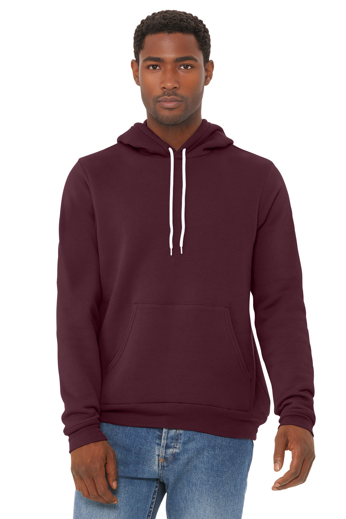 BELLA+CANVAS Unisex Sponge Fleece Pullover Hoodie. BC3719 44