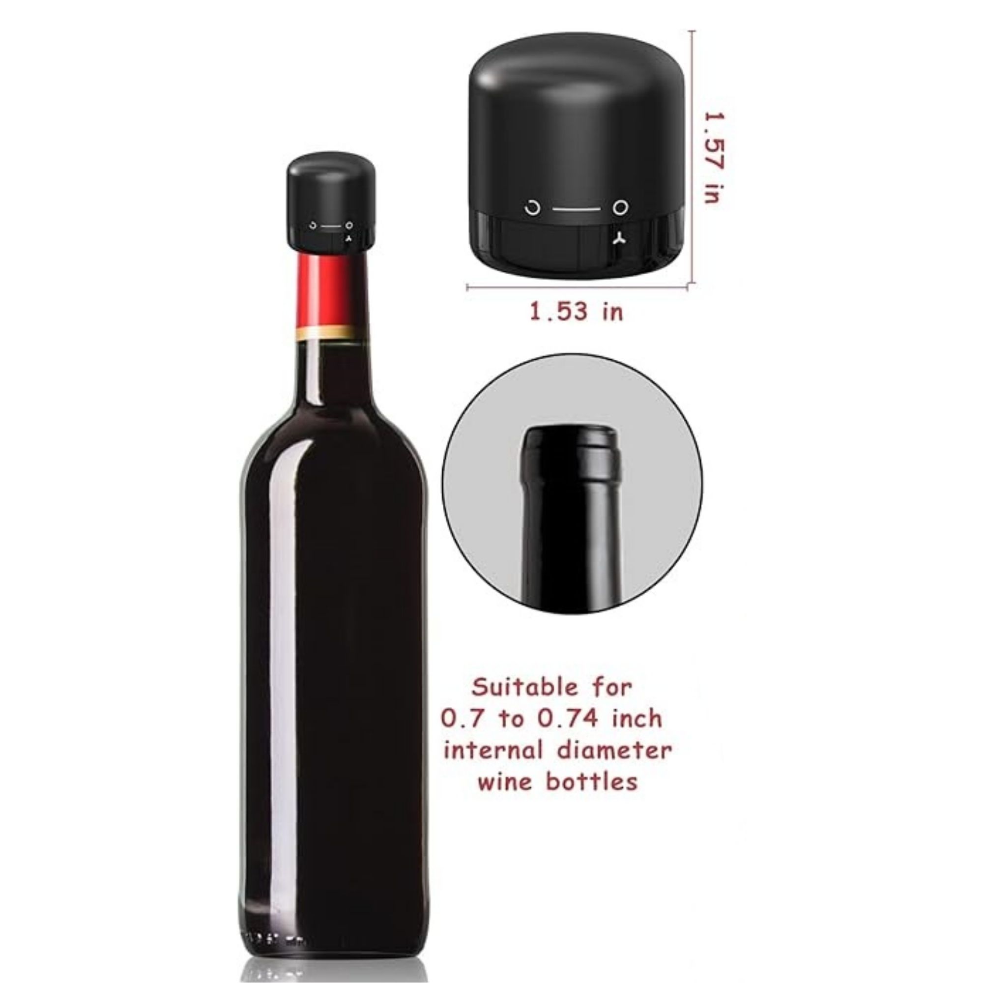 Twist Top Mini Wine Sealer 4