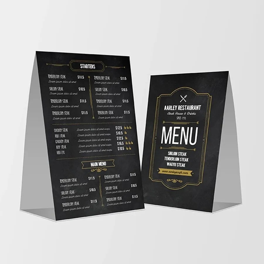Table Tent 15