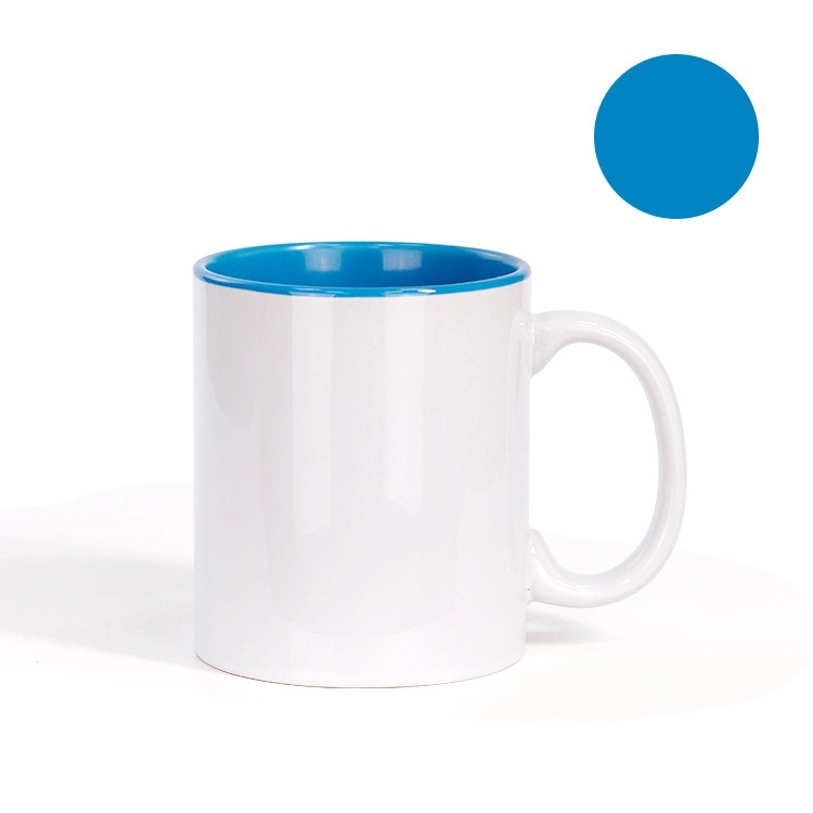 Two-Tone Full Color 11 oz Sublimation Ceramic Coffee Mug 12