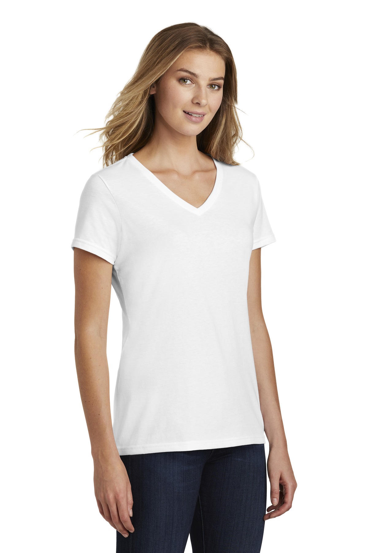 Port & Company® Women's Fan Favorite Blend V-Neck Tee 79