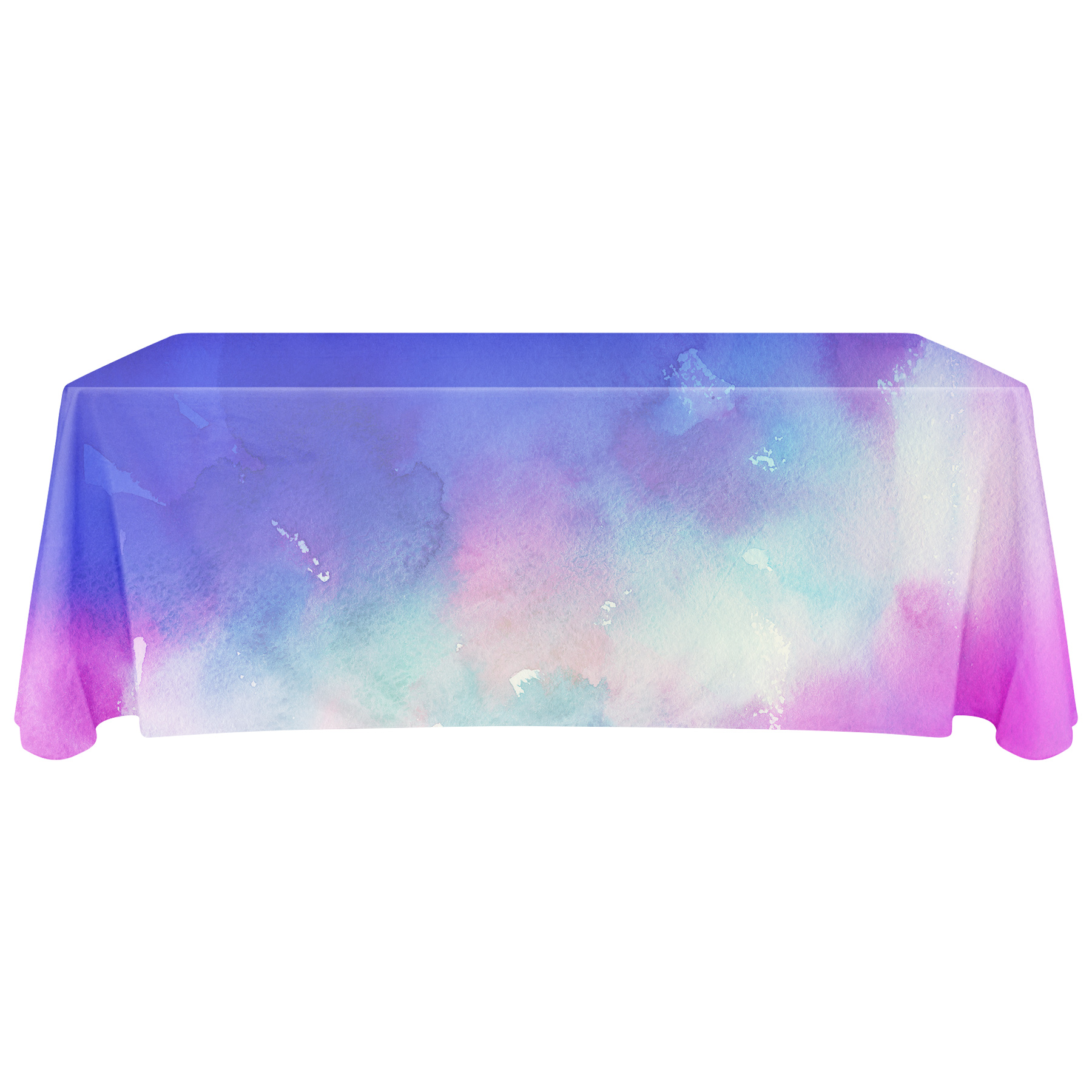Custom 6ft Full Color Stretch Tablecloth 8