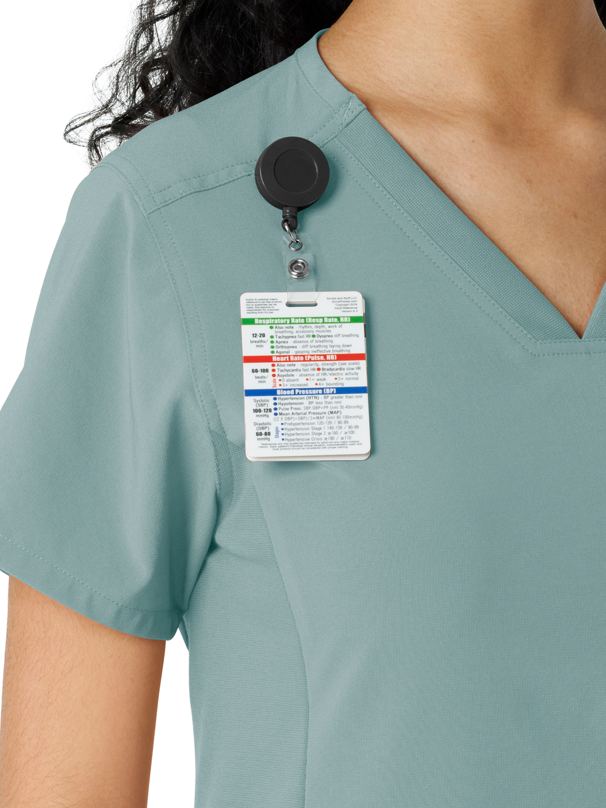 Carhartt Scrubs - Force Essentials - Women's Knit Panel Top 19