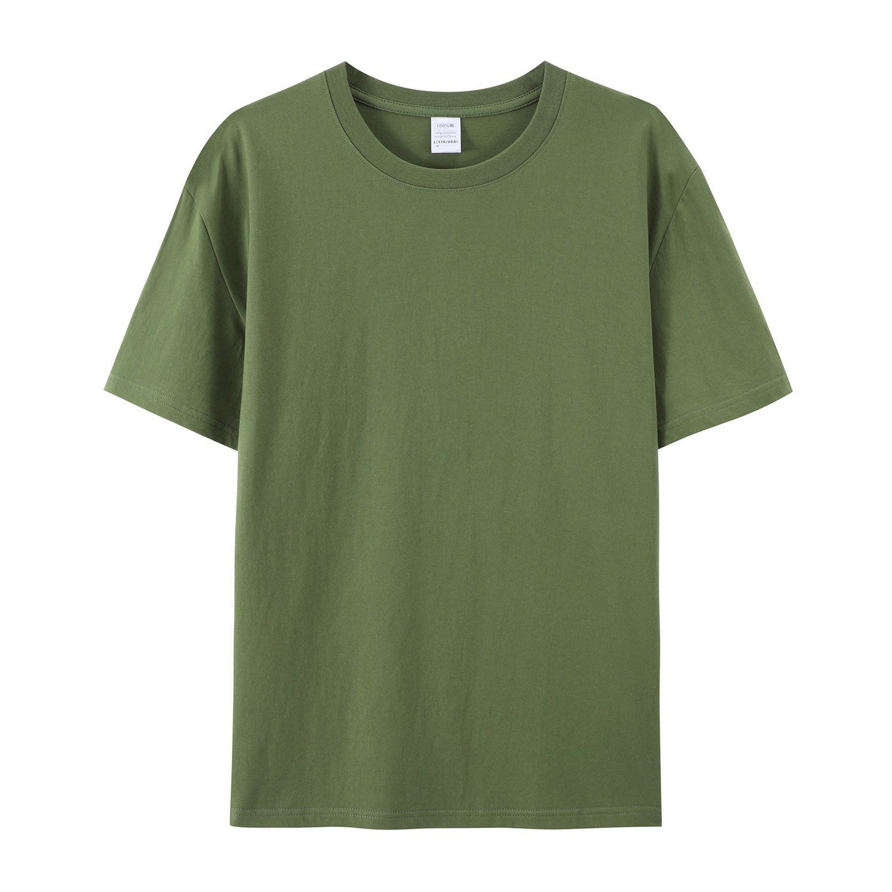 180GSM Pure Cotton Unisex Summer Short Sleeves 5