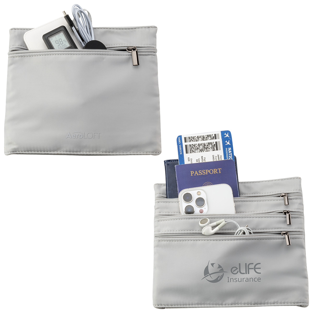 AeroLOFT® 4-Pocket Zip Organizer 17