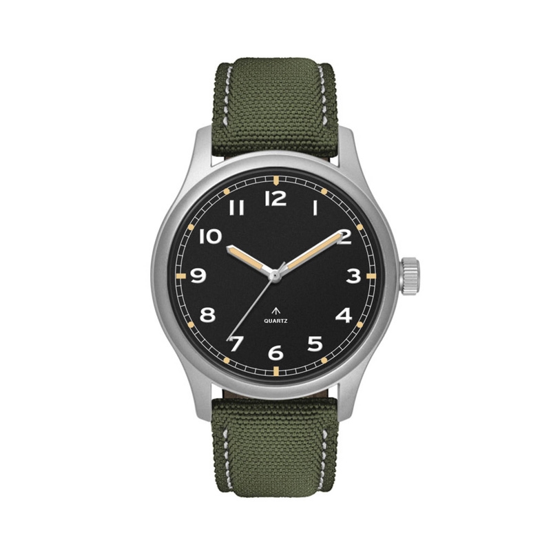 40MM, SILVER METAL CASE,  3-HAND MVT 1