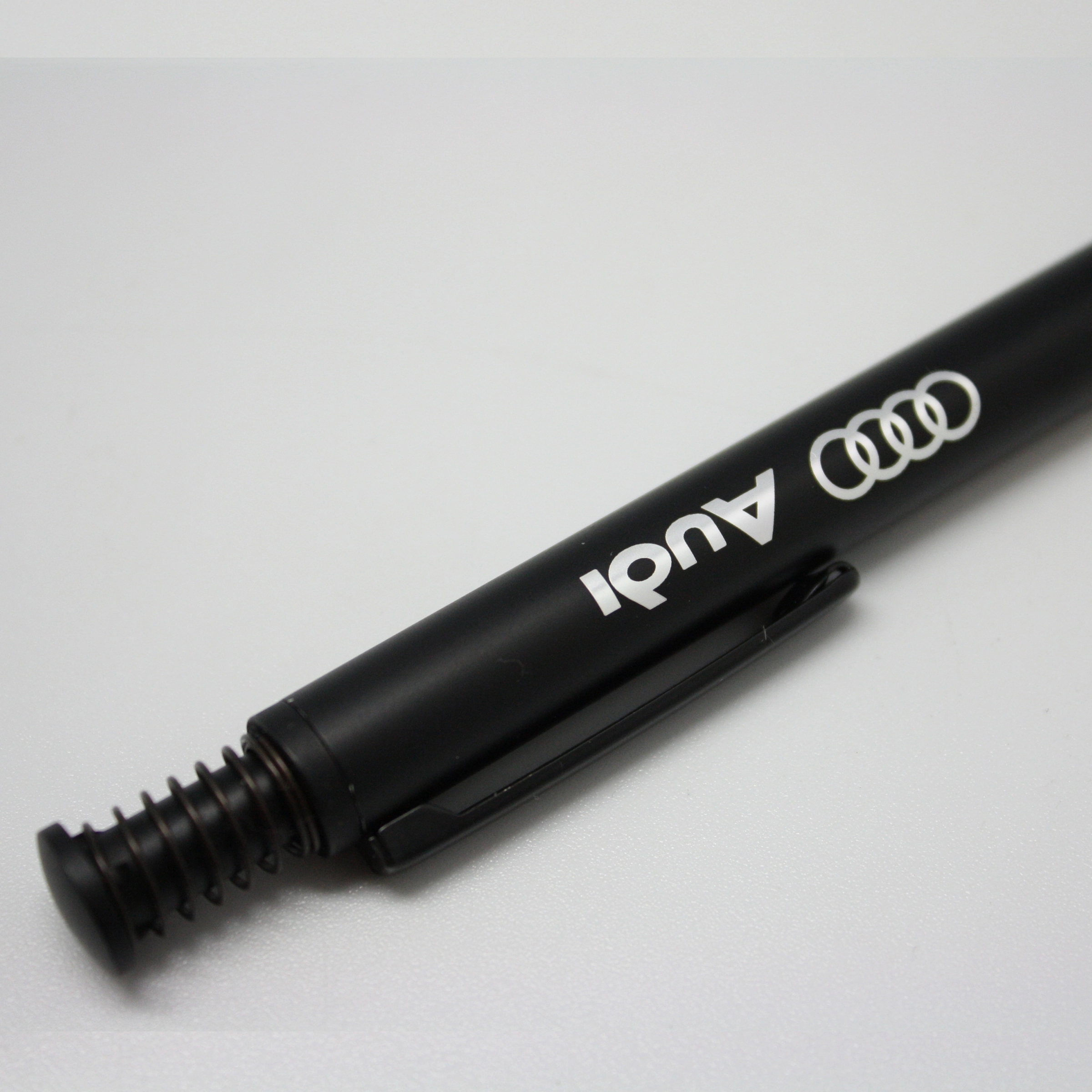 Matte Finish Click Metal Ballpoint Pen w/Chrome Engraving 3