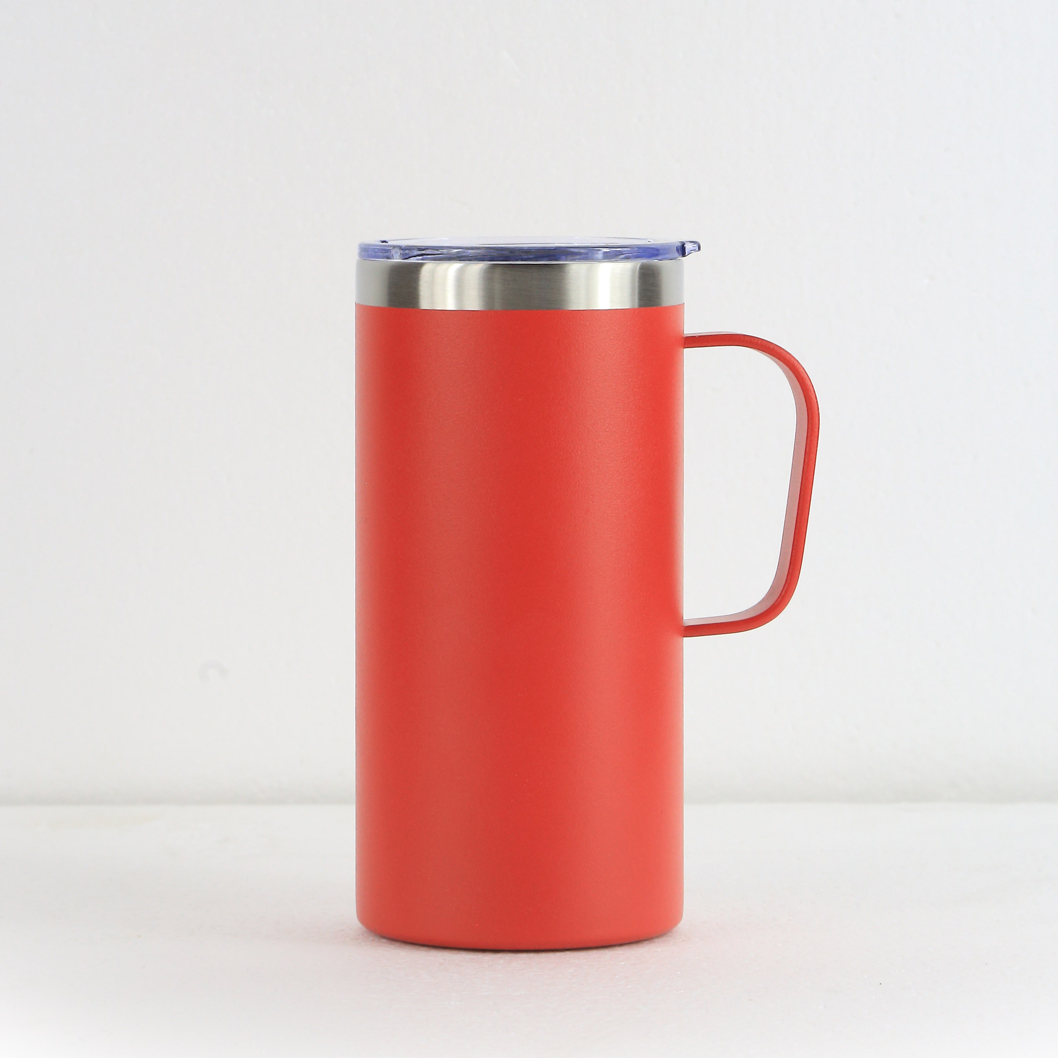 Summit 20oz Double Wall Vacuum Insulated Stainless Steel Campfire Mug (Red)