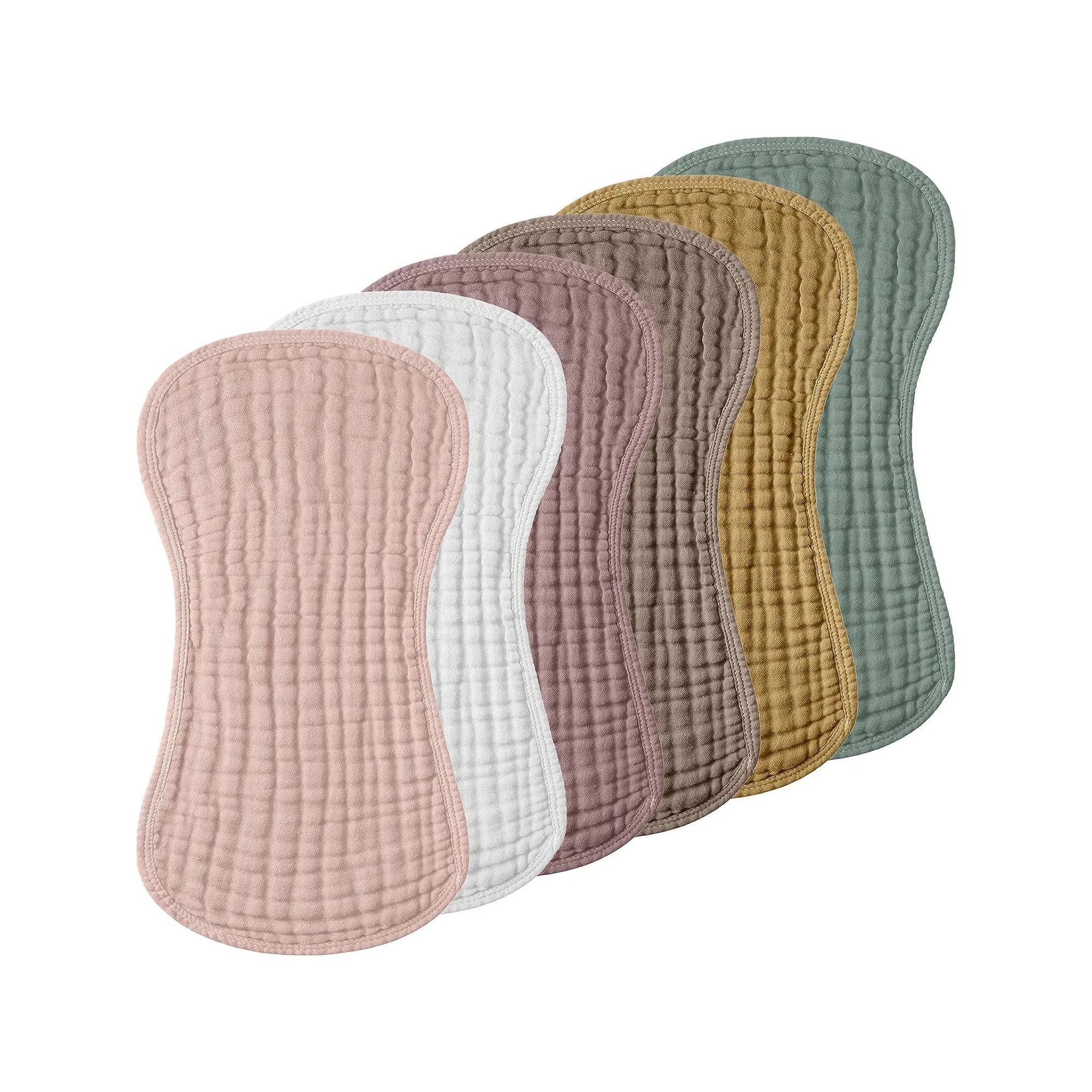 Six Layer Cotton Gauze Burp Cloth 2