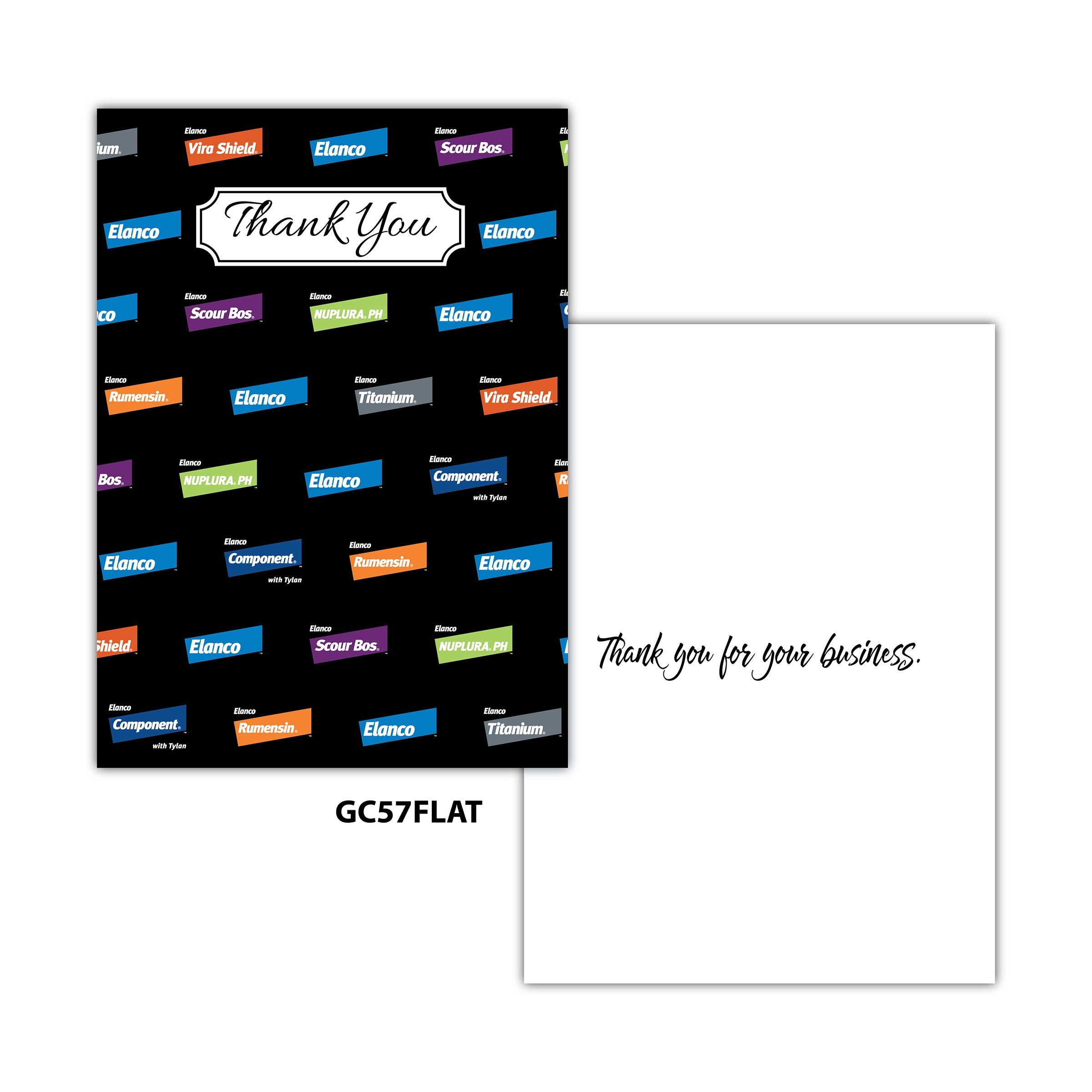 Flat Greeting Card/Note Card (4.25"x5.5")