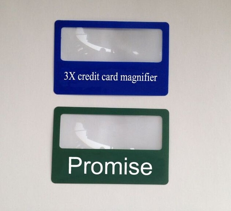 3X Credit Card Magnifier 2