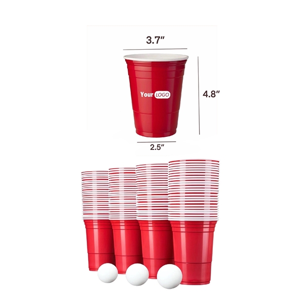 16 Oz. Reusable Party Cup MOQ 100PCS 1