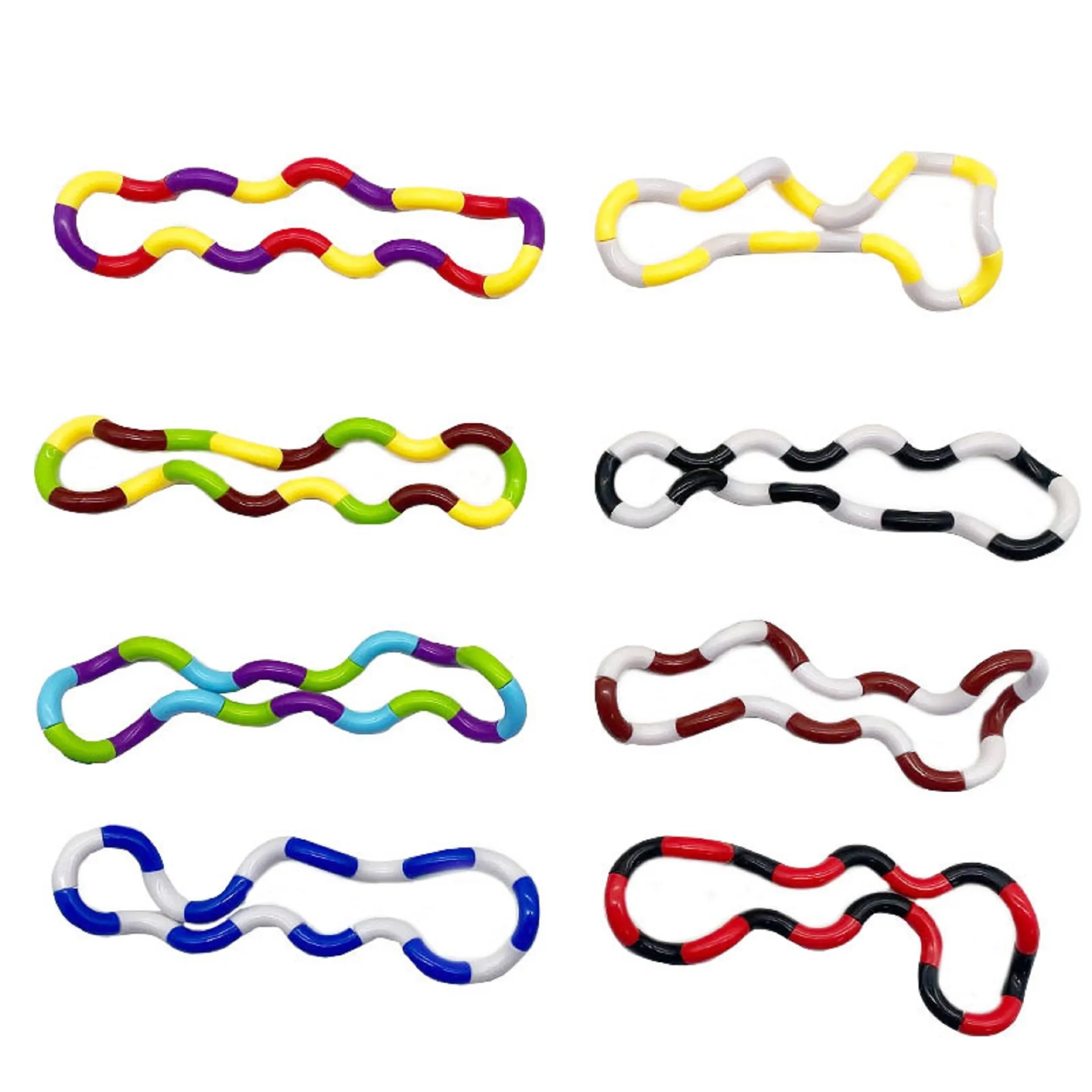 Decompression Multi Color Deformation Twist Rope Fidget Toy 13