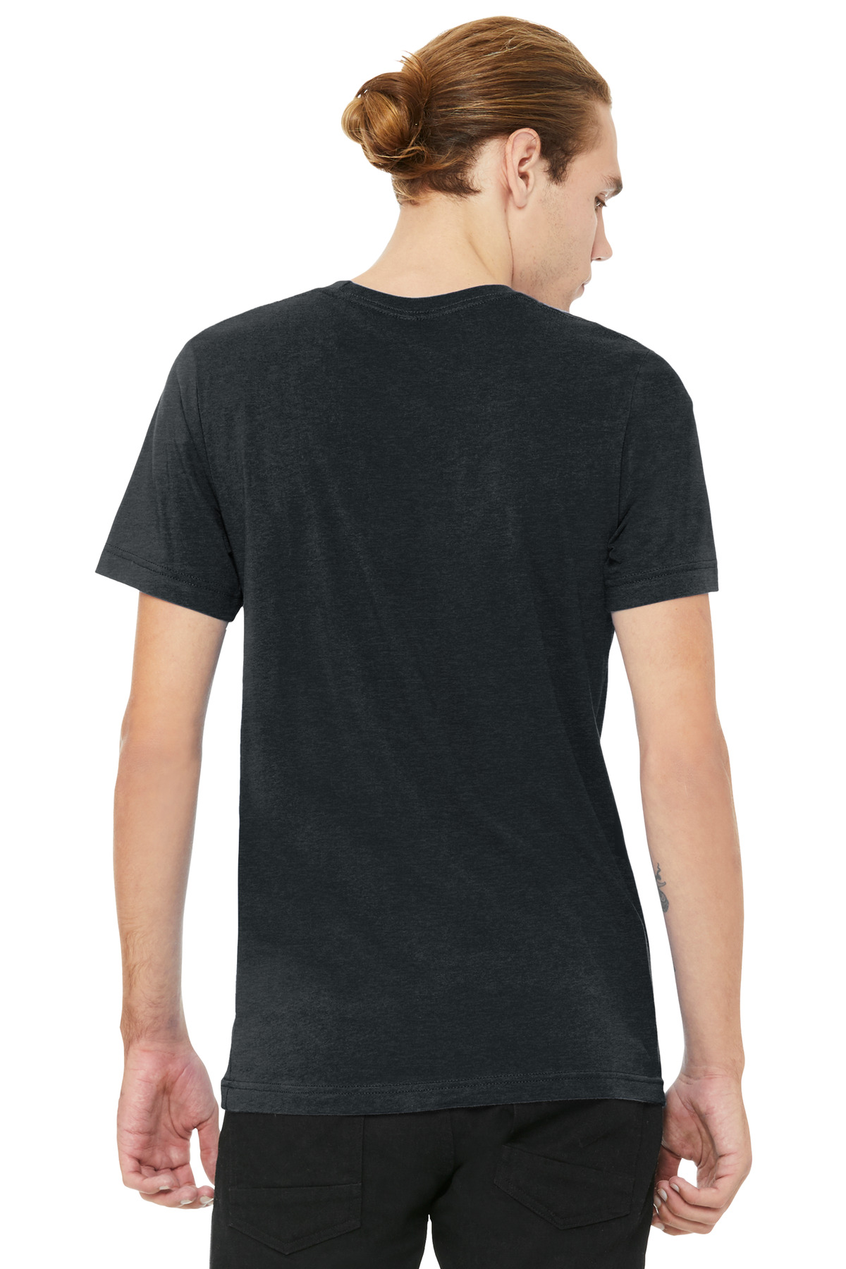 BELLA+CANVAS Unisex Heather CVC V-Neck Tee BC3005CVC 78