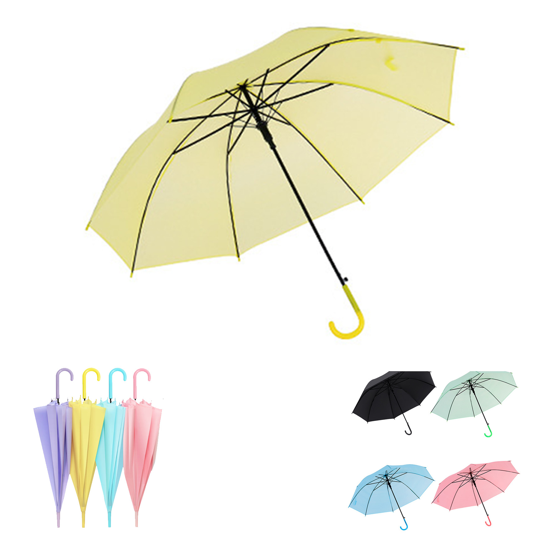 Colorful Automatic Rain Umbrella 2