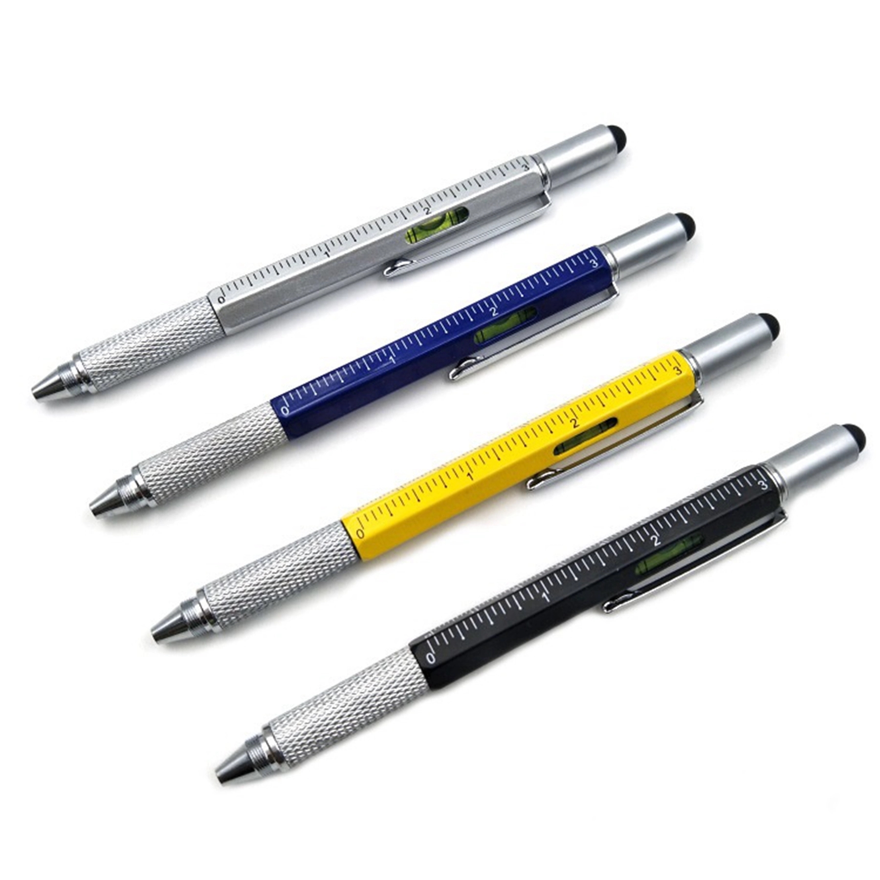 6 In 1 Plastic Multi Tool Touch Ballpoint Pen 7