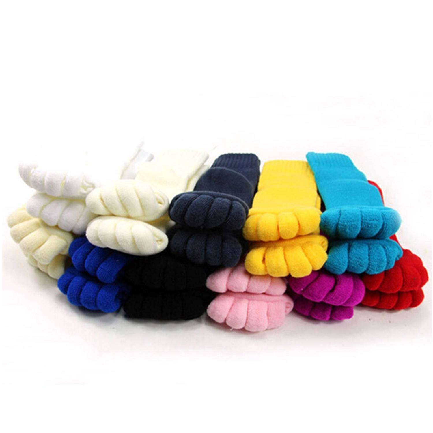 Cotton Yoga Socks Thickened Breathable Split Toe for Women 2