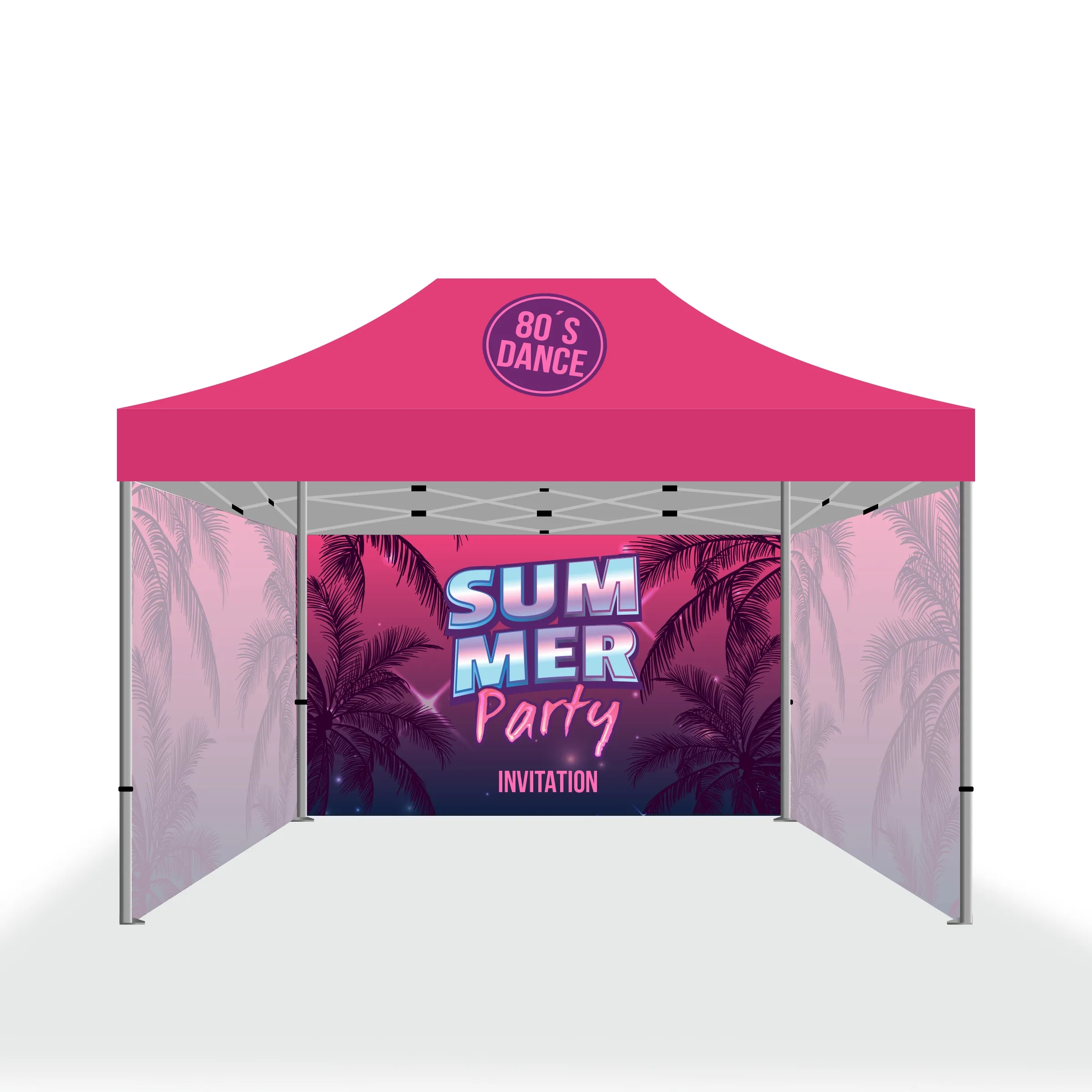 Premium 10x15 Tent w/ Backwall & Full Side Walls 4