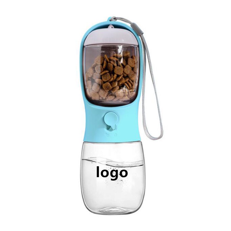 2-in-1 Water Bottle For Pet 10 oz. 2