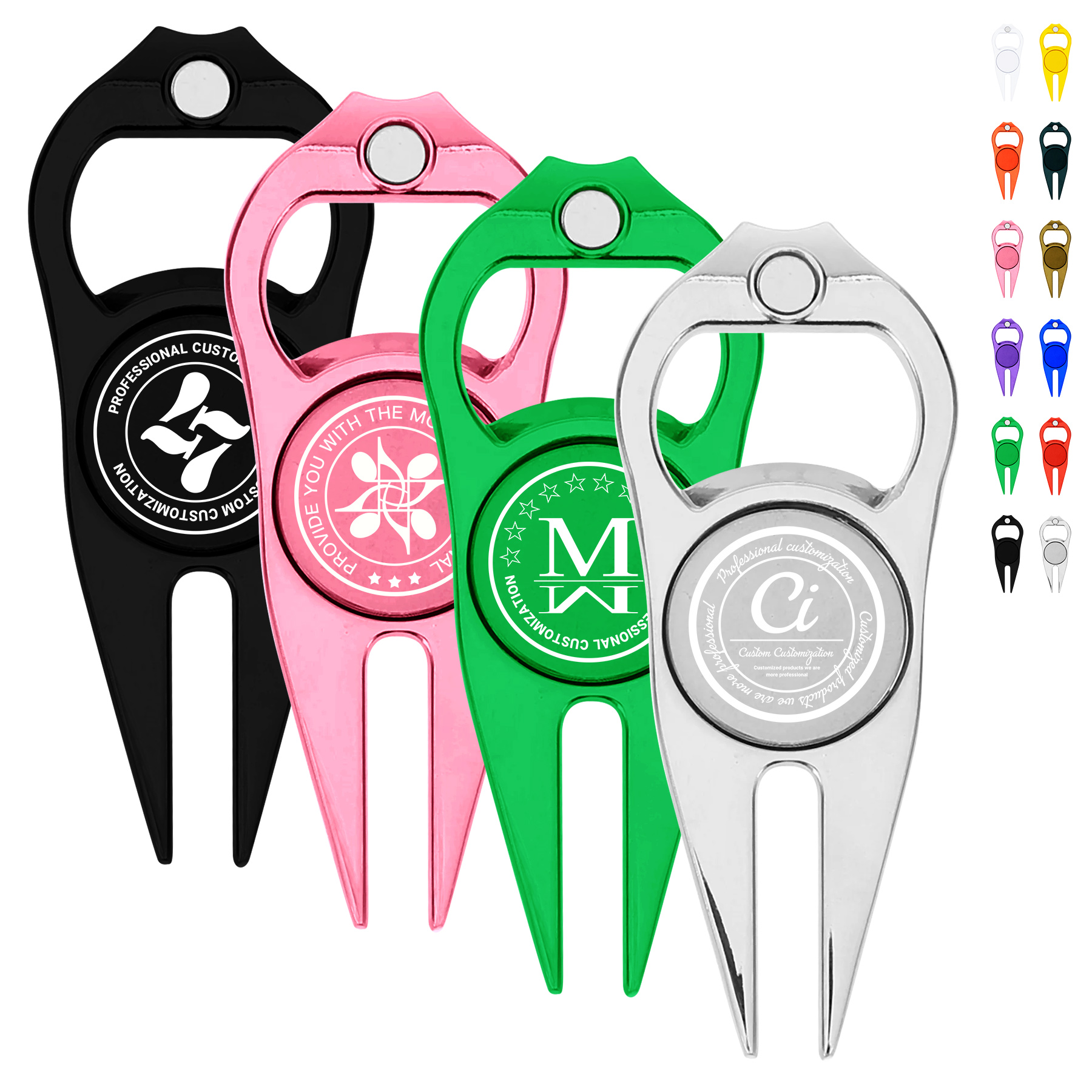Portable Metal Golf Divot Tool 11