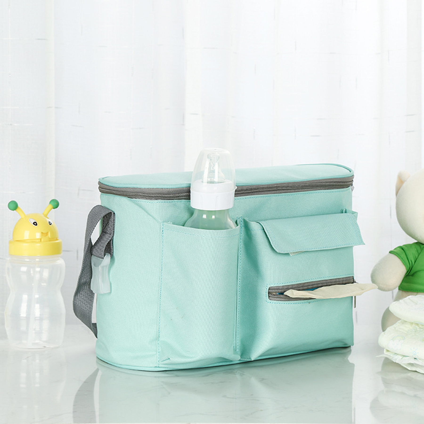 Diaper Tote Bag, custom tote bag with logo imprint 5