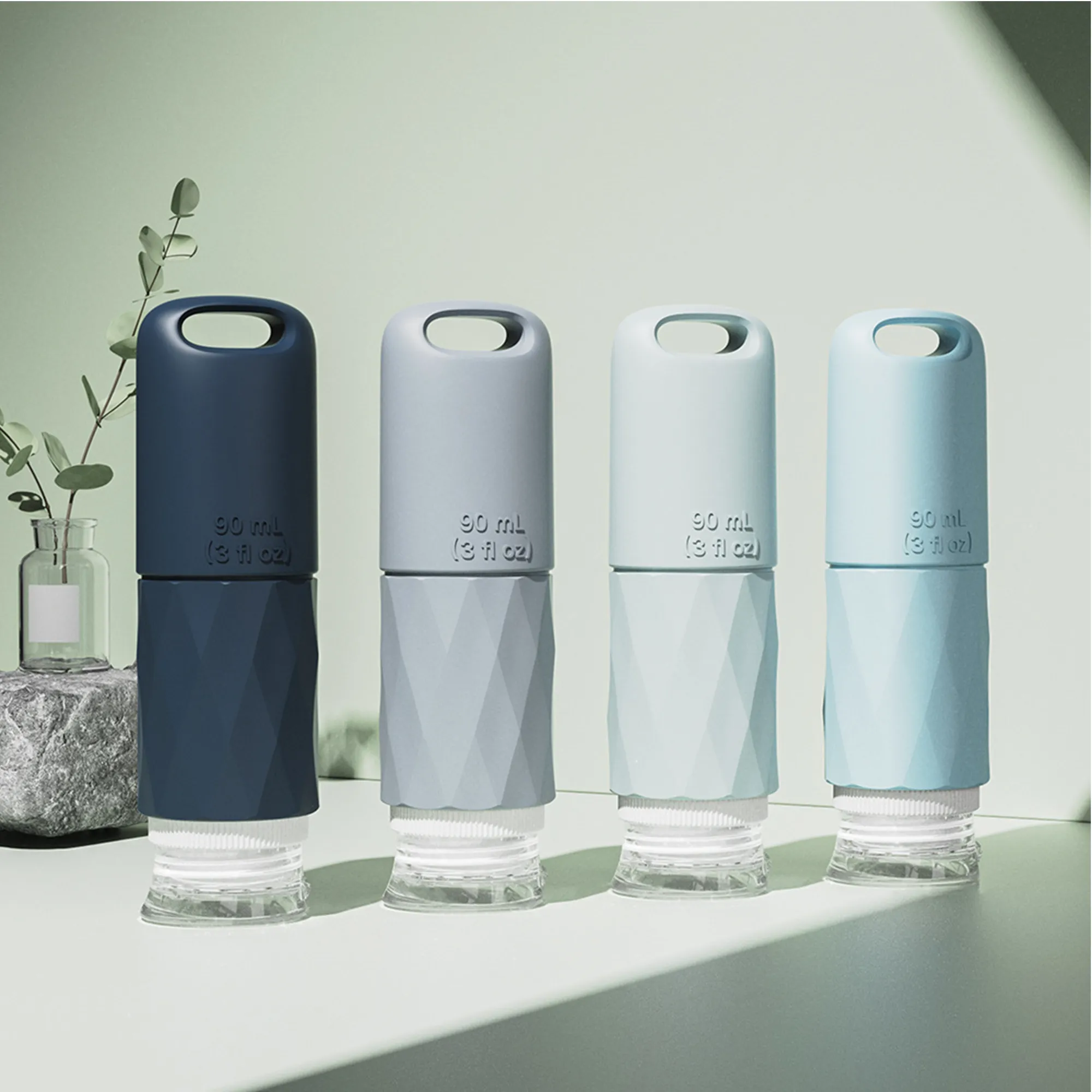 Logo Customized Portable Travel Bottles for Business Trips B 5