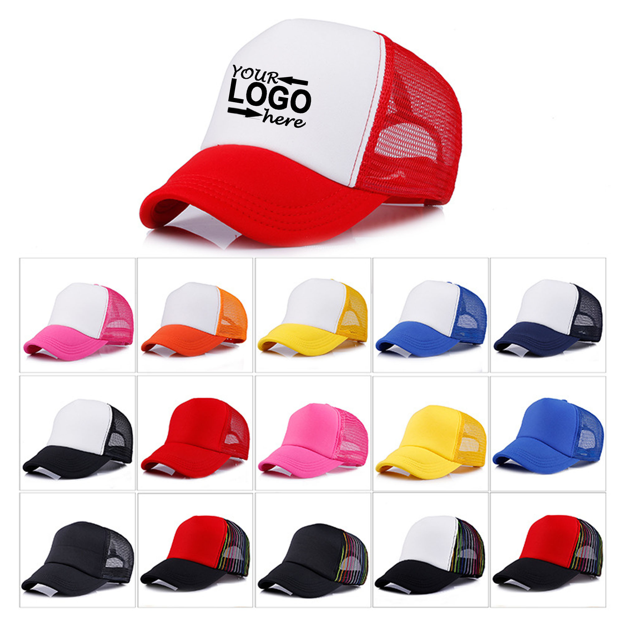 Trucker Hat Mesh Back Hat Rush Service 3