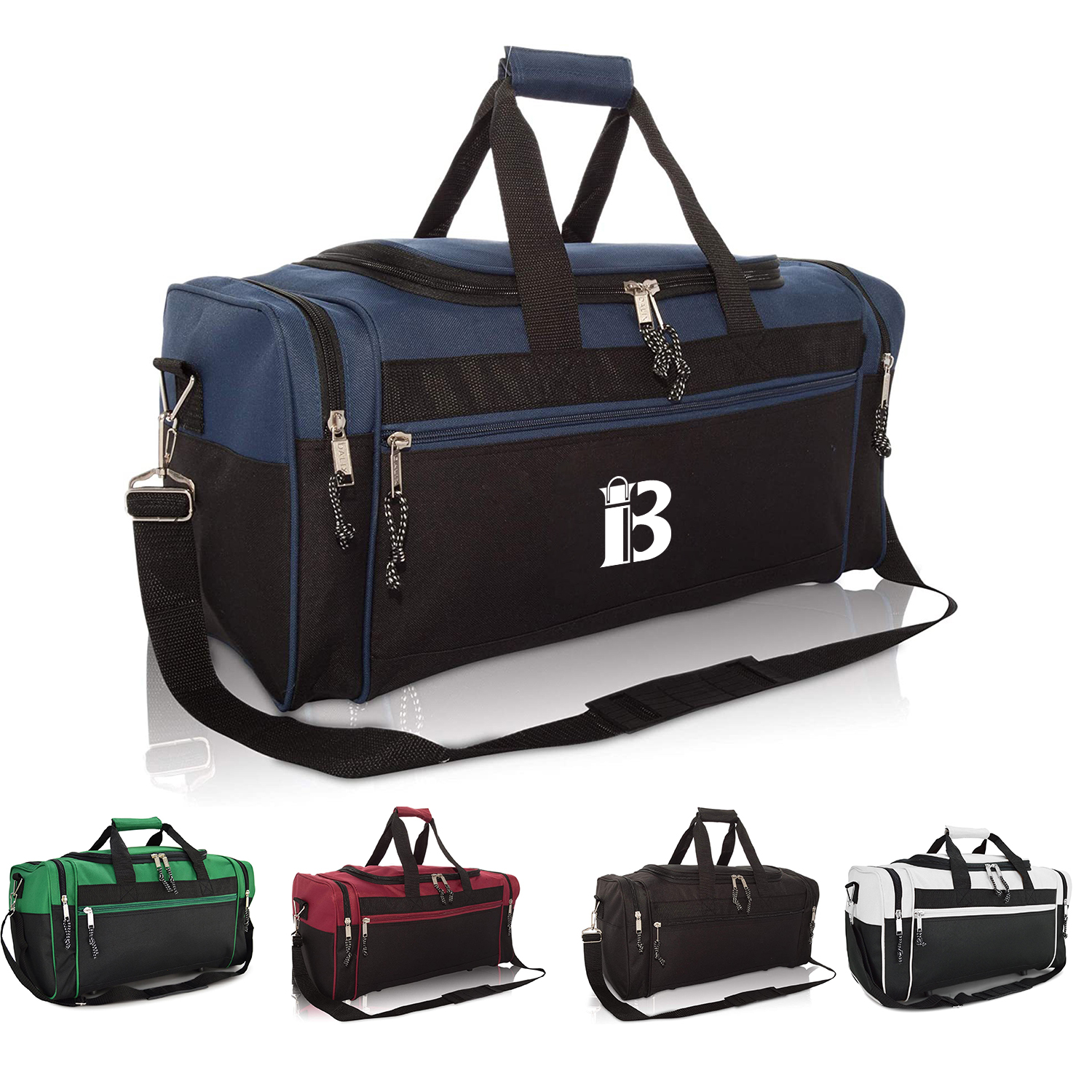 16" Travel Carry On Weekender Gym Duffel Bag