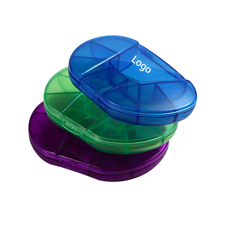 8 Compartments Portable Pill Box